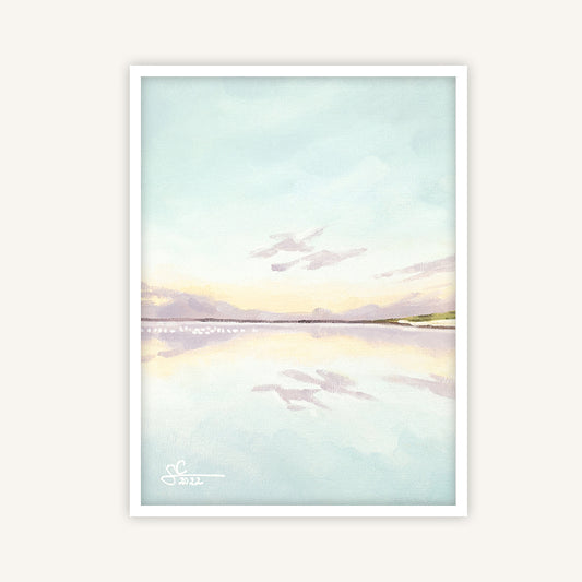  Tranquil sea art print