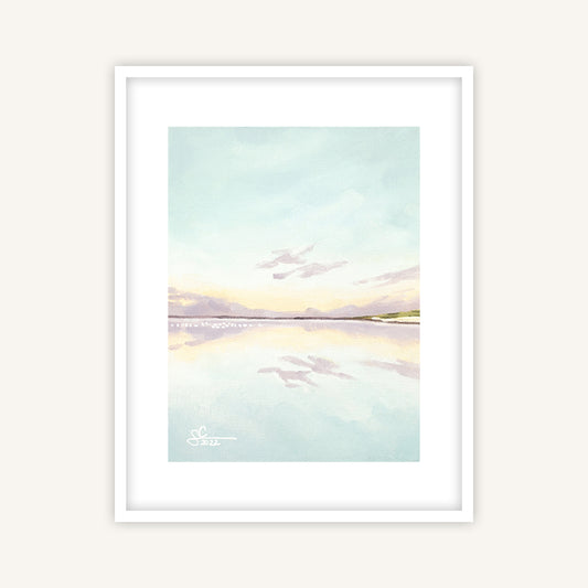  Tranquil sea art print